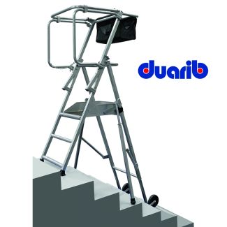 Plate-forme individuelle DAHU - installation en escaliers - norme PIRL -  Duarib