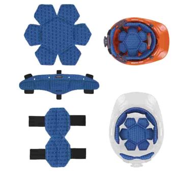 Kit "Rafraîchissement" complet Chill-Its ® 6614 pour casque de chantier - ERGODYNE