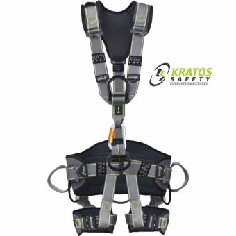 AIRTECH - Harnais antichute avec ceinture de maintien au travail et boucles automatiques - KRATOS SAFETY