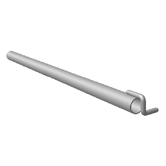 Barres d'amarrage à crochet 500mm
