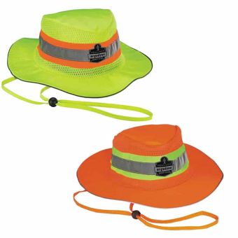 Chapeau de Ranger haute-visibilité GloWear ® 8935 ERGODYNE - Coloris au choix
