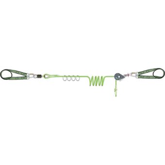 O-LINE - Ligne de vie temporaire horizontale pour 4 utilisateurs - KRATOS SAFETY