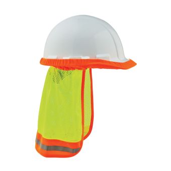 Protège-nuque en mesh haute visibilité GloWear  8005 avec réflecteur - ERGODYNE- jaune