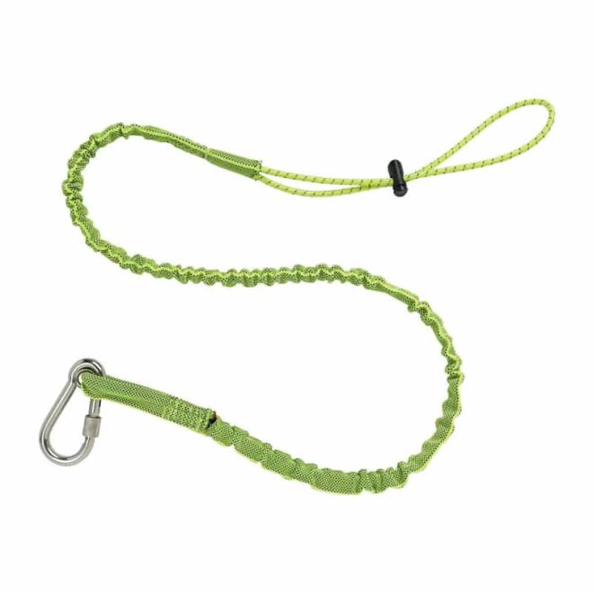 Longe porte-outils inox / anti-chute HI-VIZ 3101EXT - ERGODYNE 