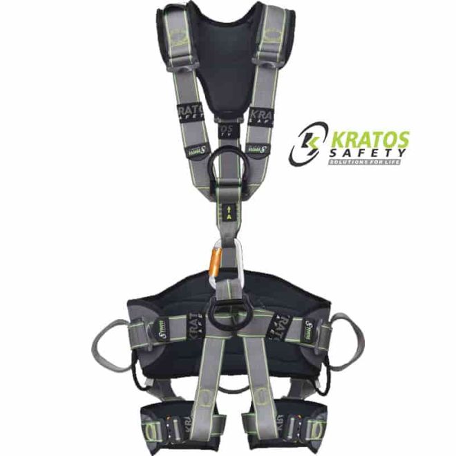 AIRTECH - Harnais antichute avec ceinture de maintien au travail et boucles automatiques - KRATOS SAFETY
