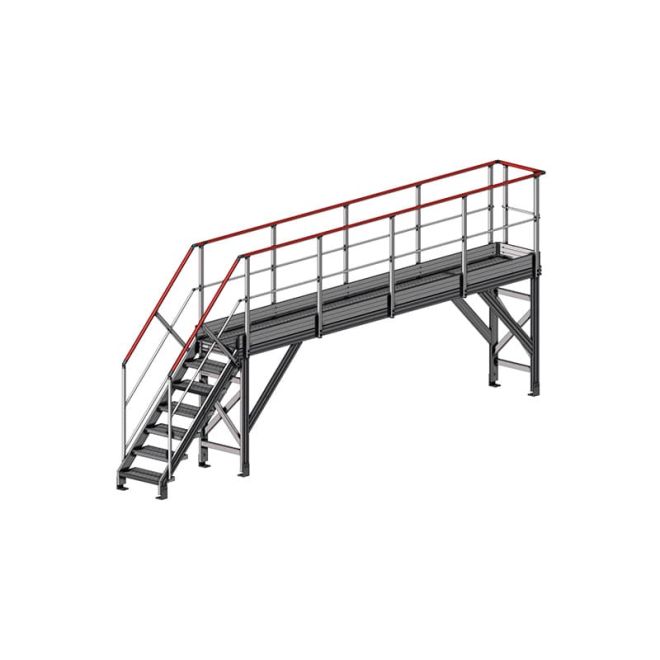 Passerelle fixe pour station de lavage grands véhicules FORTAL