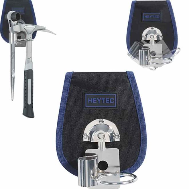 Porte-clé d'échafaudage et marteau HEYTEC - support à la ceinture